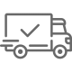 Fahrzeuge für Gerüst zu transportieren, angepasst an Auftragsvolumen und örtliche Gegebenheiten